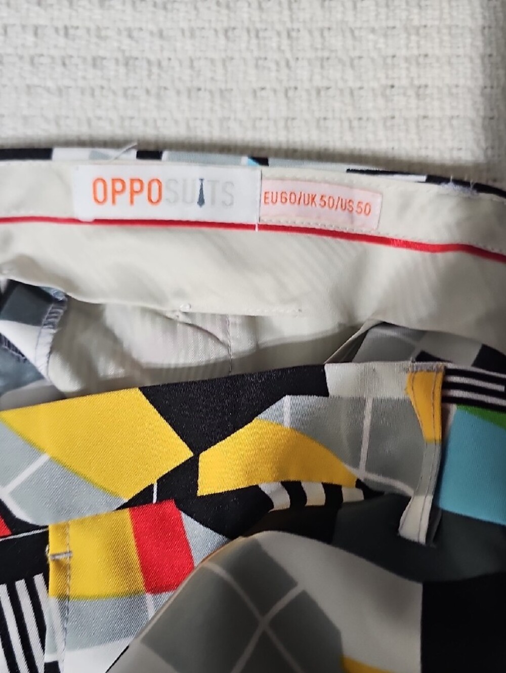 OppoSuits Multicolor Geometric Test Pattern Blazer - Picture 10 of 10